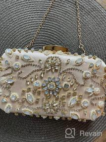 img 7 attached to Stunning Crystal Beaded Evening Clutch By Tanpell - Perfect For Weddings And Special Occasions