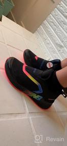 img 6 attached to Enhanced Comfort & Style: New Balance Kid's Fresh Foam Fast V2 Slip-On Running Shoe