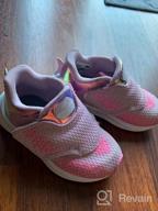 img 1 attached to 👟 High-Flying Fun: New Balance Airplane Running Carnival Girls' Shoes review by Karen Parker