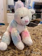 img 1 attached to GUND Shimmer Caticorn Plush Toy - Premium Stuffed Unicorn Cat For Ages 1+ - 9"" Multicolor review by Alicia Thomas