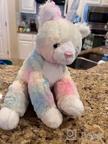 img 5 attached to GUND Shimmer Caticorn Plush Toy - Premium Stuffed Unicorn Cat For Ages 1+ - 9"" Multicolor