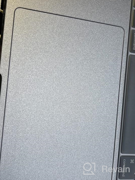 img 1 attached to Protect Your MacBook Air With F FORITO Palm Rest Cover Skin And Trackpad Protector - Compatible With 2022 M2 Chip Model A2681 (Space Grey) review by Jeremiah Small