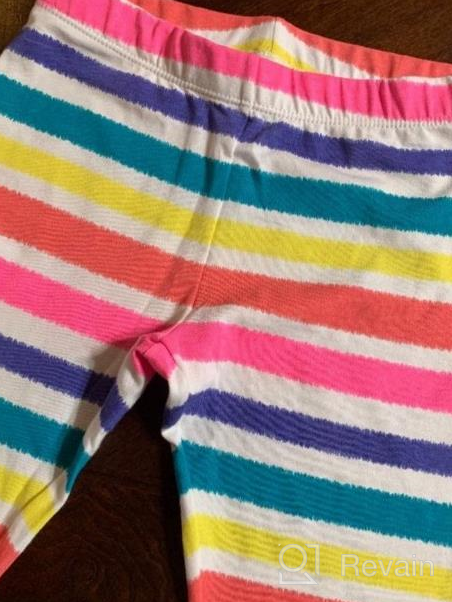 img 1 attached to 🌈 Vibrant Printed Leggings: OFFCORSS Girls' Colorful Pants for Trendy Style review by Tyler Vaughn