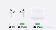 img 1 attached to Wireless Headphones Apple AirPods 3 MagSafe Charging Case, white review by Agata Zuzankiewicz ᠌