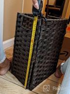 img 1 attached to Organize Your Laundry With Ease - Greenstell Laundry Hamper With Wheels And 4 Removable Bags! review by Sue Kaminska