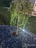img 1 attached to Illuminate Your Outdoors With URPOWER Solar Lights: Waterproof, Adjustable And Auto On/Off For Garden, Pathway And Pool - 4Pack Warm White Spotlight review by Jeremiah Whiteley