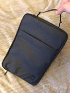 img 2 attached to 🖥️ Black Case for Brauberg Option 13-14 Laptop: Handle, Pocket, 35.5x24x2.5 cm, Model 270830 review by Minoru Taguchi ᠌