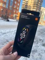 img 1 attached to Smart Xiaomi Mi Band 7 Global bracelet for Russia, black review by Agata Gobiowska ᠌