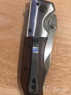 img 1 attached to Eafengrow EF51: High-Quality Wood Pocket Knife For Outdoor And Survival Activities review by Joseph Hamilton