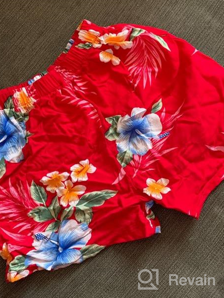 img 1 attached to 🌺 Hibiscus Red Boy Hawaiian Shirt or Cabana Set: Perfect Tropical Style for Your Little One review by Stephen Zimmer