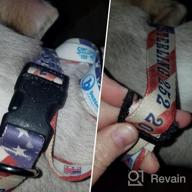 img 1 attached to Stylish Custom Dog Collar With Fade-Proof Printing And Rustproof Buckle - Made In The USA review by Born Bowman