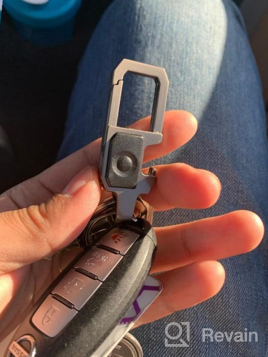 img 1 attached to Multipurpose LED Key Chain With Bottle Opener And Dual Rings For Easy Accessibility - Perfect For Men And Women review by Lisa Weigel