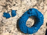 img 1 attached to EASTBLUE Natural Rubber Dog Chew Toy For Aggressive Chewers: Indestructible Durable Puppy Toy, Tough And Long-Lasting For Medium And Large Dogs review by Marcus Chavva