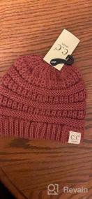 img 2 attached to Infant Baby Beanie Knit Winter Hat - Funky Junque Exclusives Skull Cap Warm Soft
