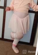 img 1 attached to 🩰 Kidsmian Little Girl's Long Sleeve Ballet Dance Cardigan - Classic Knit Wrap Top review by Alejandro White
