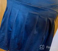 img 1 attached to Revitalize Your Running Routine: Discover the Hopeac Waisted Athletic Pleated Running Girls' Clothing! review by Quinton King