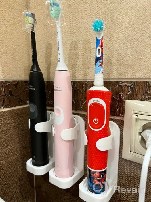 img 2 attached to 🎉 Enhanced Oral Care: Philips Sonicare ProtectiveClean 4300 HX6806/04 Sonic Toothbrush - Lovely Pale Pink Shade review by Mateusz Czyta ᠌