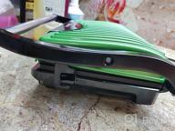 img 1 attached to Sandwich maker Kitfort KT-1609 Panini Maker, red review by Dorota Walewska ᠌
