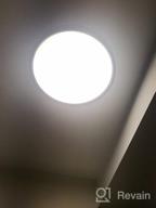 картинка 1 прикреплена к отзыву TALOYA 15.8 Inch LED Ceiling Light 2 Pack - Perfect For Kitchen, Bedroom, Utility Closet And More! от Atheendra Wroblewski