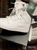 картинка 1 прикреплена к отзыву 👟 Детские кроссовки Jordan 1 Mid Grey Shadow 554725-096: Непревзойденный стиль и качество (размер 6,5) от Scott Kalinowski