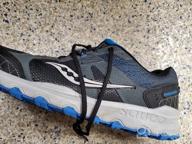 img 1 attached to Saucony Grid Raptor Charcoal Men's Shoes for Men review by Kevin Ilango