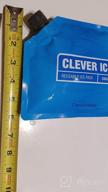 img 1 attached to CleverMade Medium-Sized Reusable Ice Packs - Long-Lasting And Convenient Solution For Insulated Coolers & Lunch Bags - Keep Your Food And Drinks Cold Without The Need For Ice - Set Of 4 review by Sean Julian
