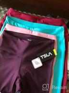 img 1 attached to Stay Stylish And Comfortable With TSLA Women'S Capri Yoga Pants - Perfect For Running And Workouts - With Convenient Hidden/Side Pockets! review by Tony Blanco