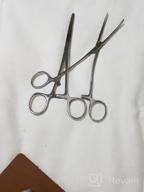img 1 attached to 8-Inch Locking Hemostat Set With Straight And Curved Tips - HTS 161S2, 2-Piece review by Tyler Suarez