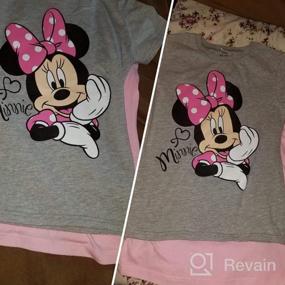 img 2 attached to Майка Disney Little Toddler Minnie: одежда и верхняя одежда для девочек, которая порадует