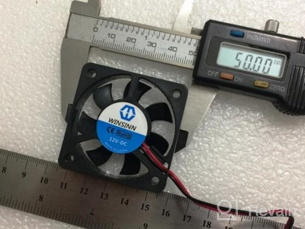 img 1 attached to WINSINN 50Mm Fan 5V, 3D Printer Micro 5 Volt Fans 5010 Hydraulic Bearing, Brushless Cooling 50Mmx10Mm 2PIN (Pack Of 5Pcs) review by Daniel Pyfer