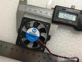 img 7 attached to Вентилятор WINSINN 50 мм 5 В, микровентиляторы для 3D-принтера, 5 вольт, 5010, гидравлический подшипник, бесщеточное охлаждение, 50 мм x 10 мм, 2 контакта (упаковка из 5 шт.)