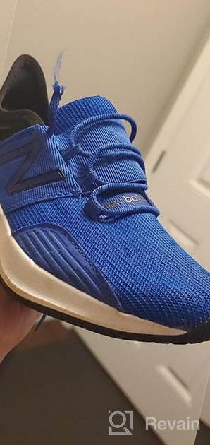 img 1 attached to 🏃 Experience Comfortable Running with New Balance Kid's Fresh Foam Roav V1 Lace-up Shoe review by Martha Fernandez