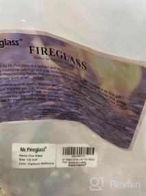 img 5 attached to High Luster Cobalt Blue Reflective Fire Glass - Ideal For Fireplace, Fire Pit, And Landscaping - 10 Lb Pack By Mr. Fireglass