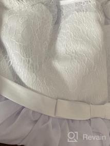 img 8 attached to Шикарные платья для девочек на первом Причастии Белое детское платье в платьях