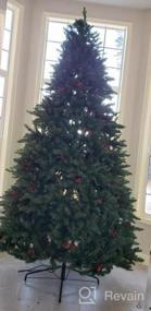 img 5 attached to LIFEFAIR 4FT Prelit Christmas Tree, Decorated With 150 Clear Lights And Realistic 380 Thicken Tips
