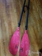 img 1 attached to Adjustable And Fixed Kayak Paddle: OCEANBROAD'S 86-94In/220-240CM And 90In/230CM Kayaking Oar With Paddle Leash review by Marcus Britton