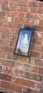 img 1 attached to MAXvolador Waterproof Wall Sconce Light Fixture- Rust Resistant Lantern For Porch With Clear Glass Shade review by Nale Dunn
