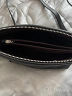 img 1 attached to Genuine Leather Small Crossbody Purse And Handbag With Adjustable Strap For Women - Befen review by Gina Cravalho