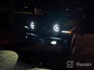img 1 attached to 2018-2020 Jeep Wrangler JL LED Fender Light Kit With Sequential Flashing Turn Signal + Side Marker Lights (DOT) - FIERYRED JL review by Ryan Moran