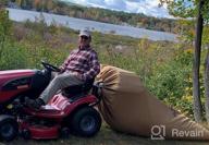 img 1 attached to TerraKing Leaf Bag XL - Heavy Duty Material Collection System For Ride-On Lawnmowers - Fast & Easy Leaf Collection With Nylon Bottom (Fits 3-Bag Hood) [ST95033] review by Daniel Taylor