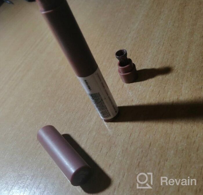 img 1 attached to 💄 Bold and Long-Lasting: Maybelline New York Super Stay Ink Crayon Lipstick Pencil in Shade 55 review by Aneta Sawicka ᠌