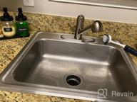 img 1 attached to Upgrade Your Kitchen With Ufaucet'S Modern Brushed Nickel Single Lever Sink Faucet With Pull Out Sprayer review by John Kahsar