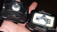 img 1 attached to GoForWild Rechargeable Headlamp With COB Enhancements, 500 Lumens Ultra Bright Flashlight, Red Light, Motion Sensor And Waterproof Design For Outdoor Activities, Camping And Hiking. review by Aaron Allen