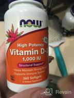 img 2 attached to 💊 Premium Vitamin D-3 Capsules: 1000 IU, 180 Pieces - Boost Your Immunity and Overall Health! review by Dorota Lightman ᠌