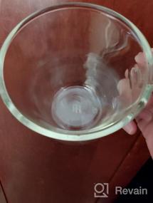 img 8 attached to ☕ Кофейные чашки PunPun Clear - Двухслойные стаканчики из стекла для эспрессо с большой ручкой (380мл, Набор из 2)