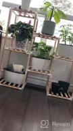 img 1 attached to Get Organized With A Multifunctional Plant Stand For Indoor And Outdoor Décor - Perfect For Every Room In Your Home! review by Tai Wiest