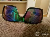 img 1 attached to Polarized Replacement Lenses Compatible with Oakley Batwolf Sunglasses for Men review by Eric Sharp