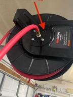 img 1 attached to ReelWorks 3/8 Inch X 25' Retractable Air Hose Reel Max 300PSI Hybrid Polymer Steel Construction Commercial Grade review by Joshua Pilla