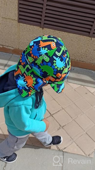 img 1 attached to 🐊 Stay Cool and Stylish with Legionnaires Protection Crocodile Pattern Seaside Boys' Accessories review by Ryan Noble