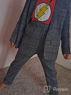img 1 attached to Timeless Style for Boys: Plaid Blazer Casual Classic Outfits review by Jeremiah Small
